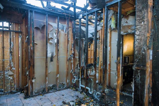 Professional Fire Board Up technician working in Spring Valley, WI